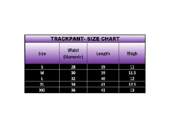 Nova Men's Oversized Track Pant Pack of 2 - Lycra Fabric