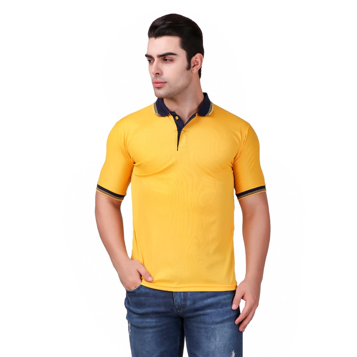 PrimeWear Combo of 5 Mens Polo T Shirt - Multicolor Pack