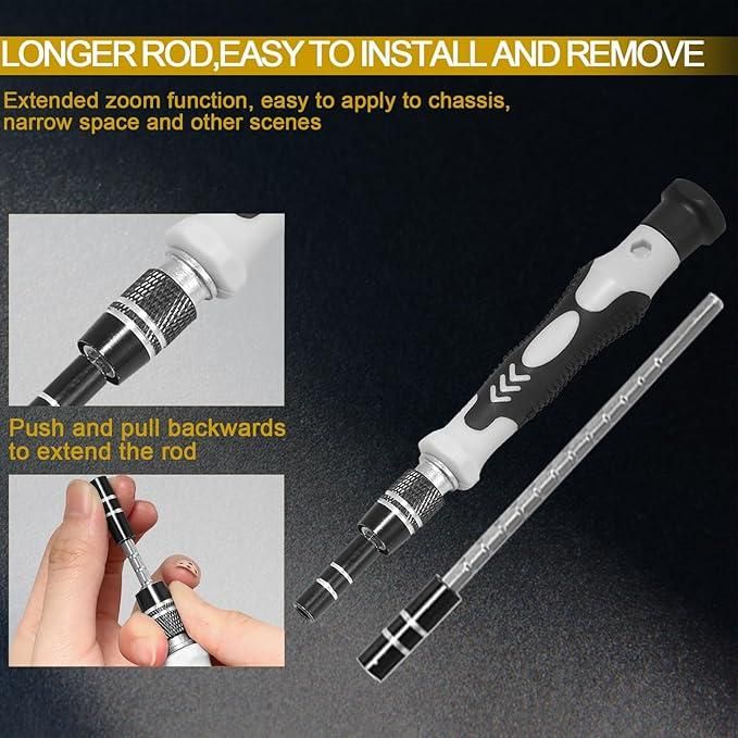 115 in 1 Screwdriver Set with Premium Build Quality.