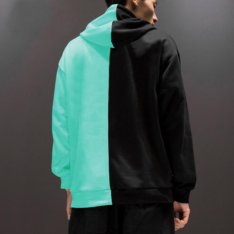 UrbanWear Cotton Printed Full Sleeves Mens Hoodie Multicolor