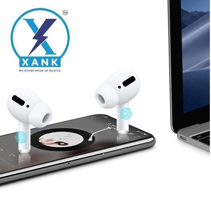 XANK Air-pods Pro with Wireless Charging Case with Sensor Enabled Bluetooth Headset (White, True Wireless) - UniqueProductsMania