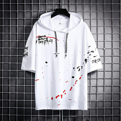 Men's Casual Cotton Printed Hoodies