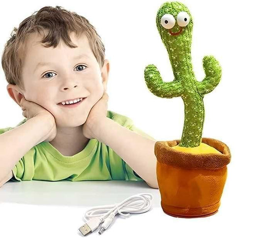 LED Musical Dancing And Mimicry Cactus Toy For Kids
