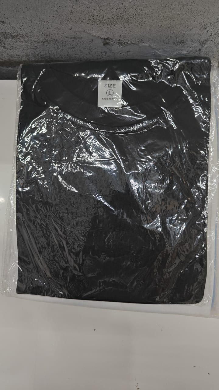 CoreWear Men's Round Neck Polyester Casual Tee - Pack of 4