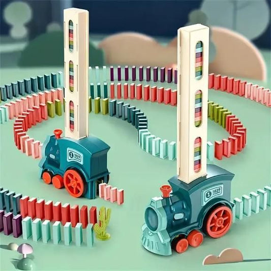Train Toy Domino Set for Kids BPA Free Plastic Sound Effects