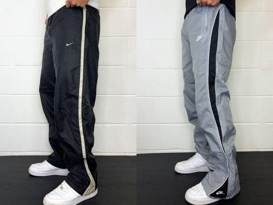 Nova Men's Oversized Track Pant Pack of 2 - Lycra Fabric