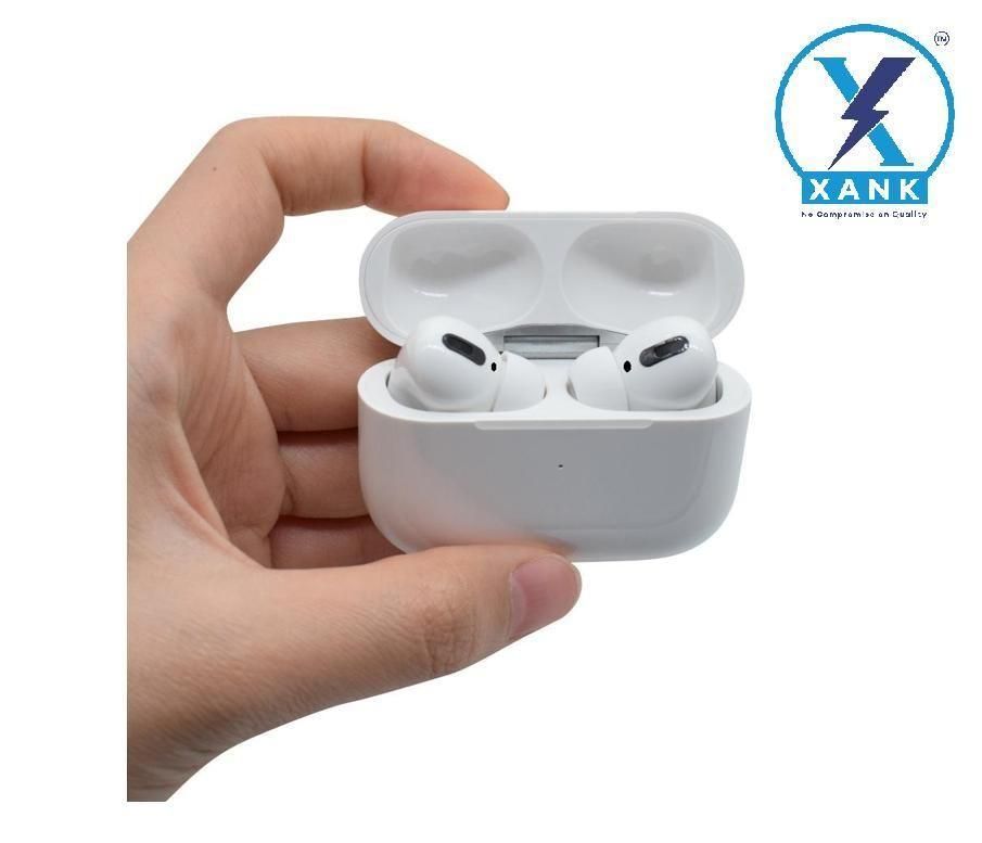 XANK Air-pods Pro with Wireless Charging Case with Sensor Enabled Bluetooth Headset (White, True Wireless) - UniqueProductsMania
