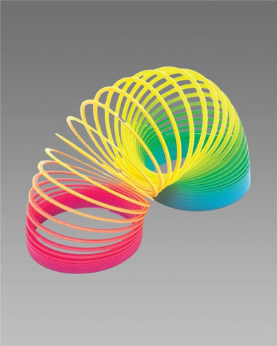 Magic Rainbow Spring Toy Multicolor Plastic Fun Gadget
