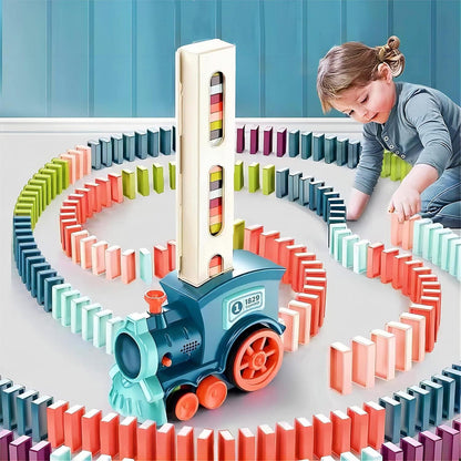 Train Toy Domino Set for Kids BPA Free Plastic Sound Effects