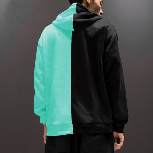 UrbanWear Cotton Printed Full Sleeves Mens Hoodie Multicolor